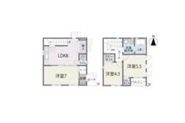 小田部5丁目戸建賃貸の間取り画像