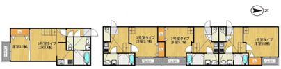 クレオ姪浜六番館の間取り画像