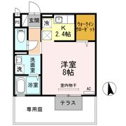 キャトルセゾン瀬田西の間取り画像