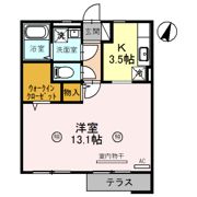 夢咲きの里 Dの間取り画像