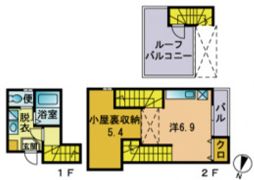 MAISONETIC34-倶楽部ハウスIIの間取り画像