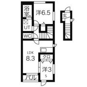 エスポワール中町東 C棟の間取り画像