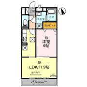 クレセントの間取り画像