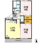 セントレ富沢の間取り画像