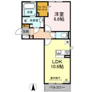 Dーroom荒井東の間取り画像