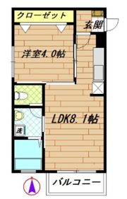 ソリッド九大学研都市の間取り画像