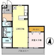 イリエール九番館の間取り画像