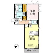 シャーロット水口 Aの間取り画像