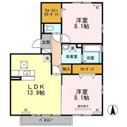 エクセル Ⅲの間取り画像