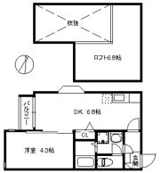 ポラリス周船寺IIの間取り画像