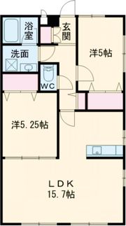 グランジュールJ3の間取り画像