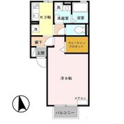 サルドセジュール2番館の間取り画像