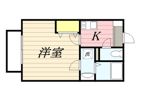 クレフラスト愛宕橋Bの間取り画像