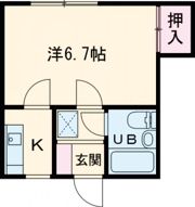 梅の木ハイツの間取り画像