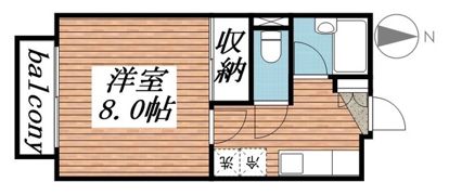 アンクラージェ小松島の間取り画像