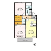 リリー坂下 A/Bの間取り画像