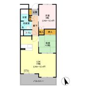 リヴィエール Ⅰの間取り画像