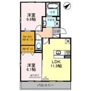 アルタ青地ビューの間取り画像