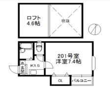 ポラリス別府Iの間取り画像