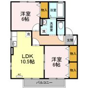 リビングタウン岩沼 ⅡEの間取り画像