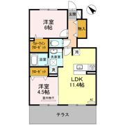 コンフォルタ B棟の間取り画像