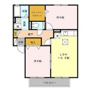 カーサ羽黒 A・Bの間取り画像