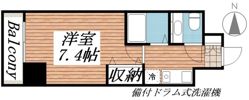 HF愛宕橋レジデンスの間取り画像