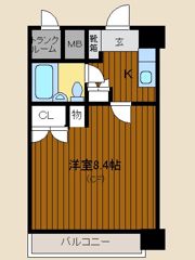 ラ・レジダンス・ド・仙台の間取り画像