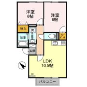 リサージュ Aの間取り画像