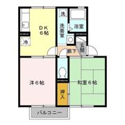 プリムローズ ABCの間取り画像