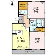 サン・ノレッジの間取り画像