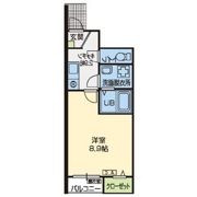 ペシュールⅡの間取り画像