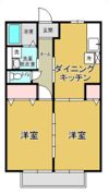 ハイムしおんの間取り画像