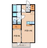 カサヴェルデ壱番館の間取り画像