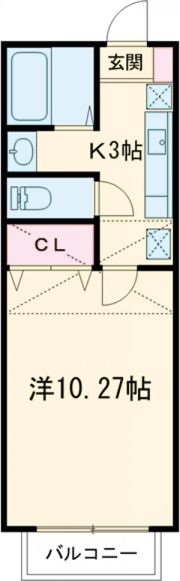 アフォリステーションノース壱番館の間取り画像