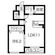 文水弐番館の間取り画像