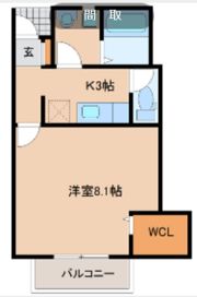 ソレイユパルク 11番館の間取り画像