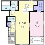 レイワ コートⅠの間取り画像