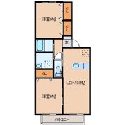 クレール桜木の間取り画像