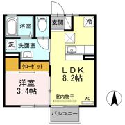 エクセルⅡの間取り画像