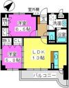 アムール古水の間取り画像