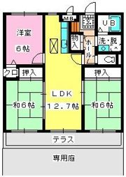 ロイヤルハイツ博多南の間取り画像