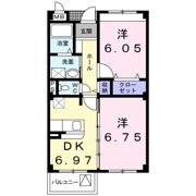 サニーセトル弐号館の間取り画像