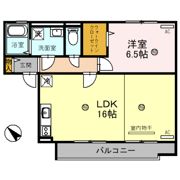 夢咲きの里 Cの間取り画像