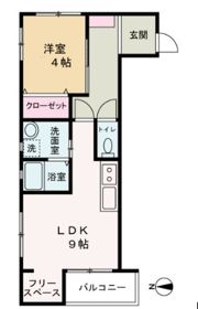 ユゥ＆ミィ金山駅前G棟の間取り画像