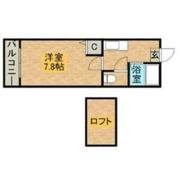 コスモフラットの間取り画像