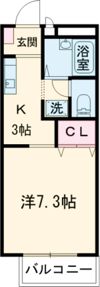 リヨンドール桂の間取り画像