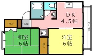 CASA DE 池尻の間取り画像