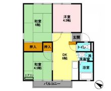 コーポ宮小路の間取り画像