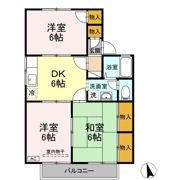 セジュール豊丘 Aの間取り画像